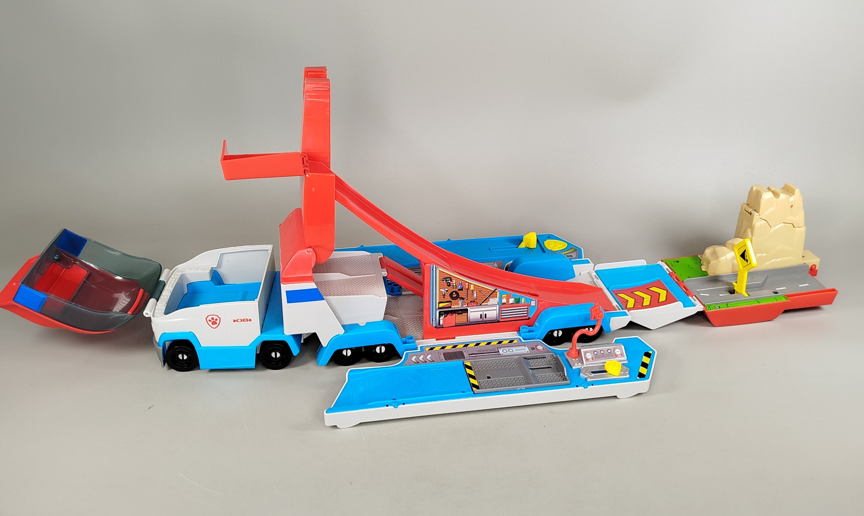 PAW Patrol Mobiles Einsatzfahrzeug – Spielset mit Bär-Figur, gut